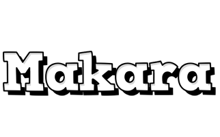 Makara snowing logo