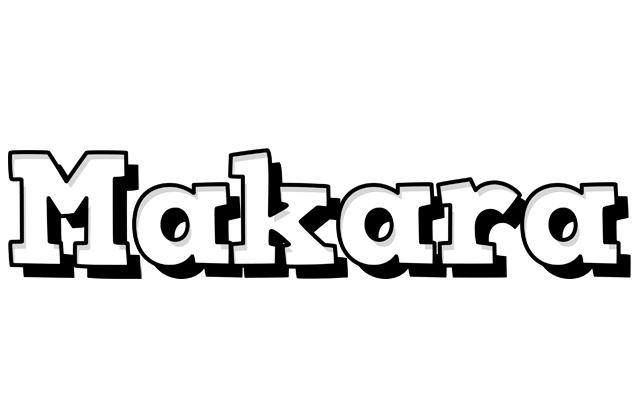 Makara snowing logo