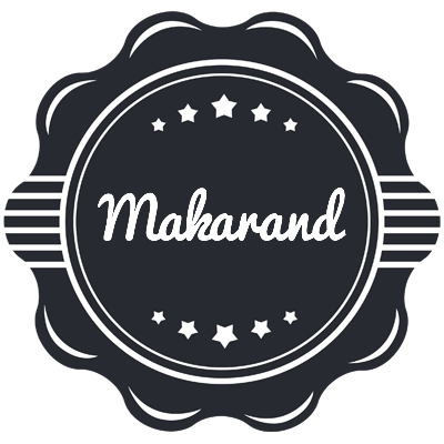 Makarand badge logo