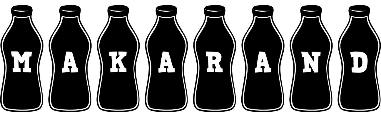 Makarand bottle logo