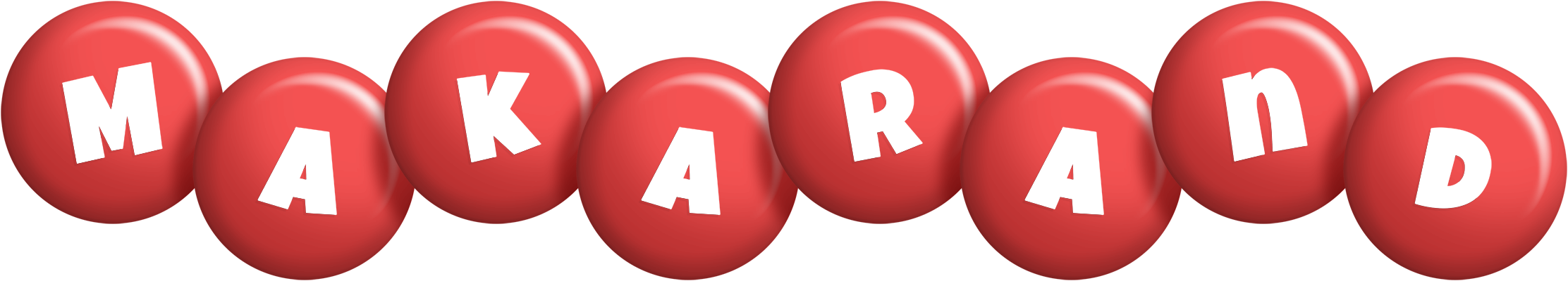 Makarand candy-red logo