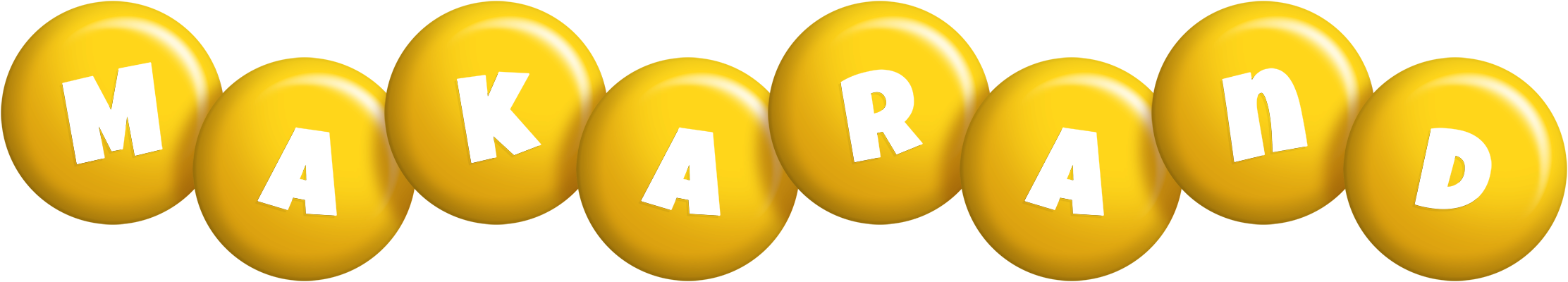 Makarand candy-yellow logo