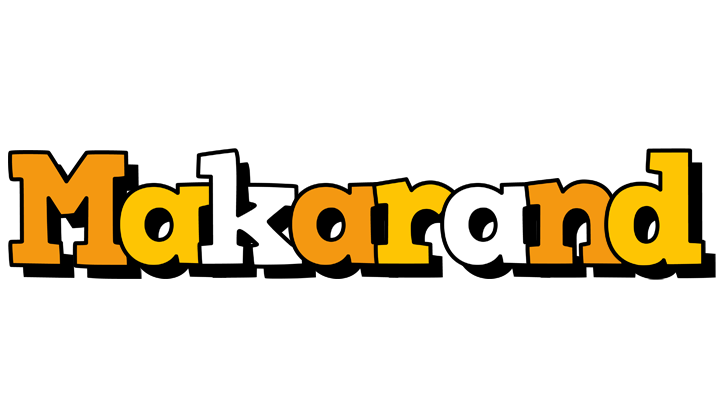 Makarand cartoon logo