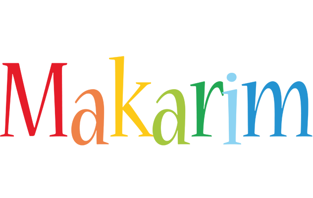 Makarim birthday logo