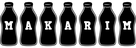 Makarim bottle logo