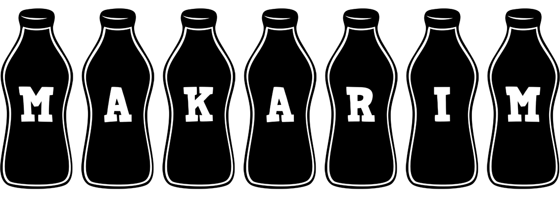 Makarim bottle logo