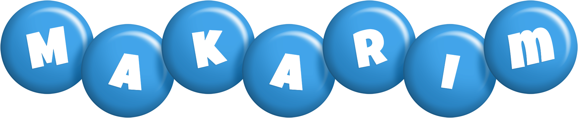 Makarim candy-blue logo