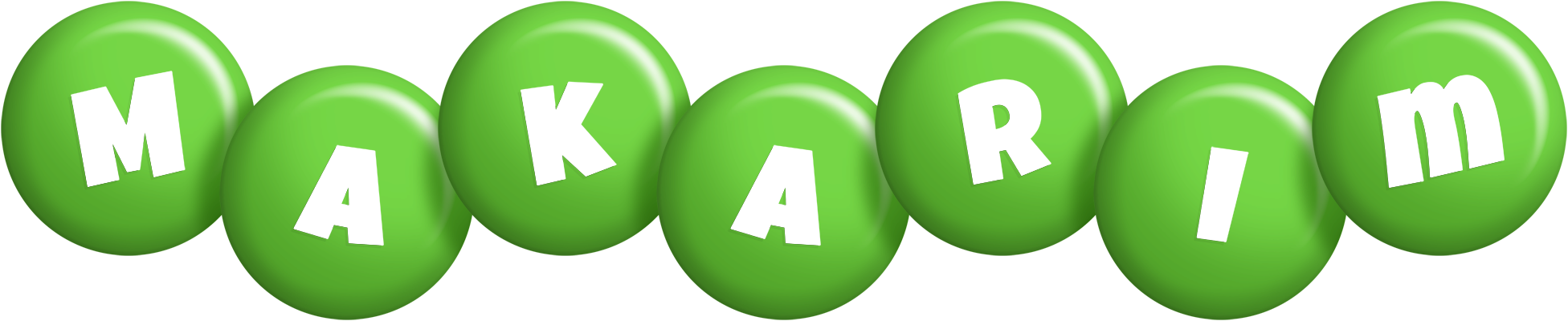 Makarim candy-green logo