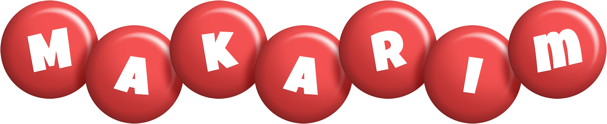 Makarim candy-red logo