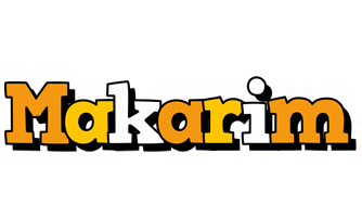 Makarim cartoon logo