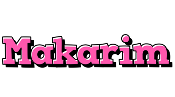 Makarim girlish logo