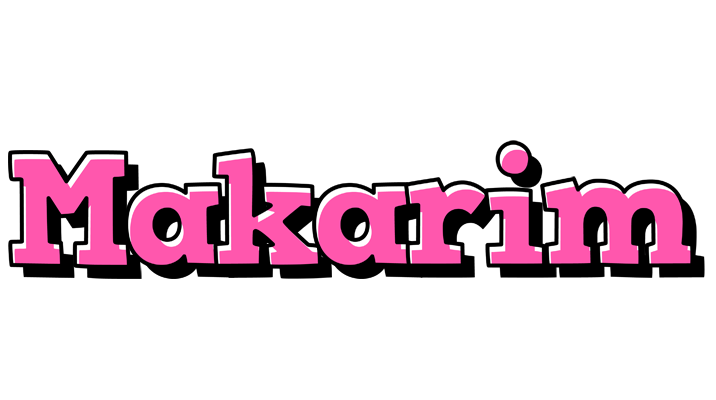 Makarim girlish logo