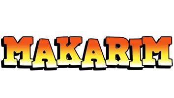 Makarim sunset logo