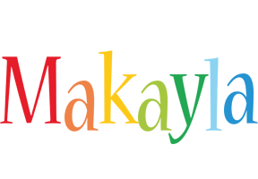 Makayla birthday logo