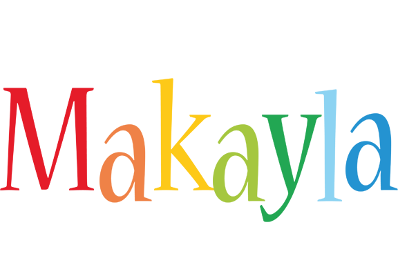 Makayla birthday logo
