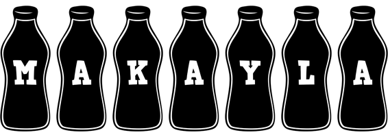 Makayla bottle logo