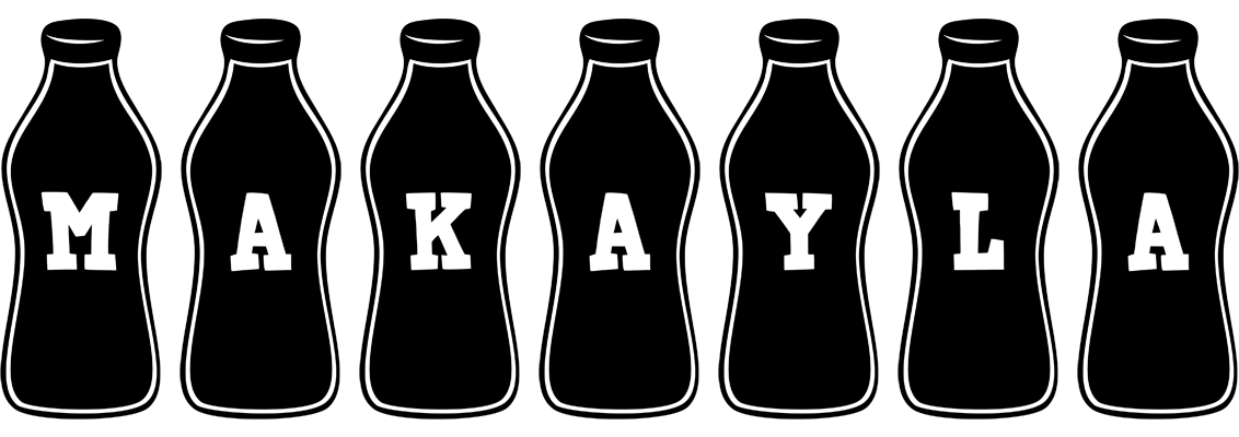 Makayla bottle logo