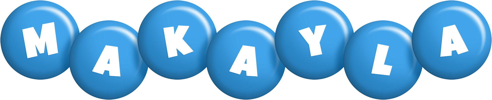 Makayla candy-blue logo