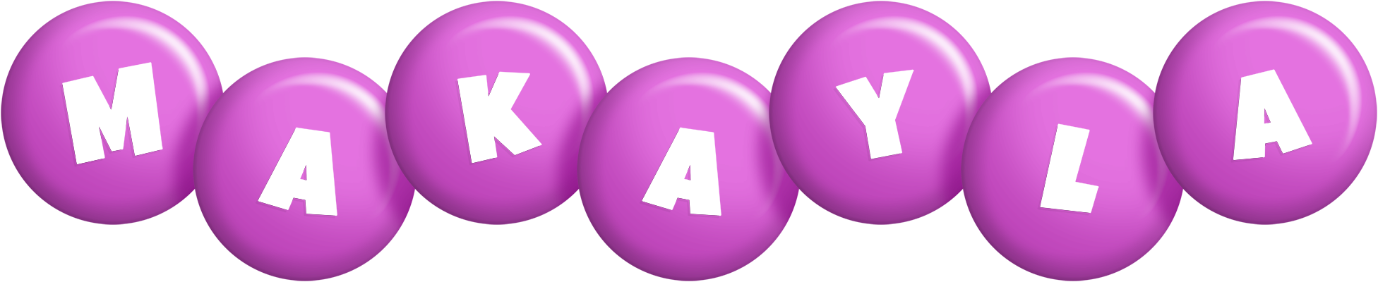 Makayla candy-purple logo