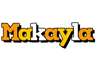 Makayla cartoon logo