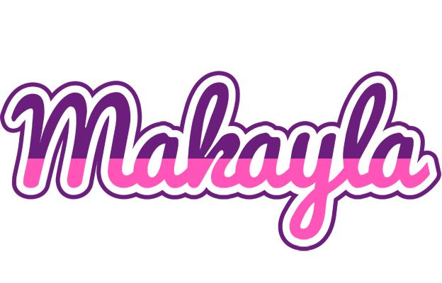 Makayla cheerful logo