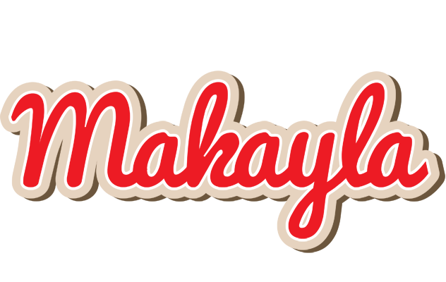Makayla chocolate logo