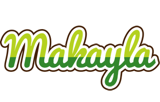 Makayla golfing logo