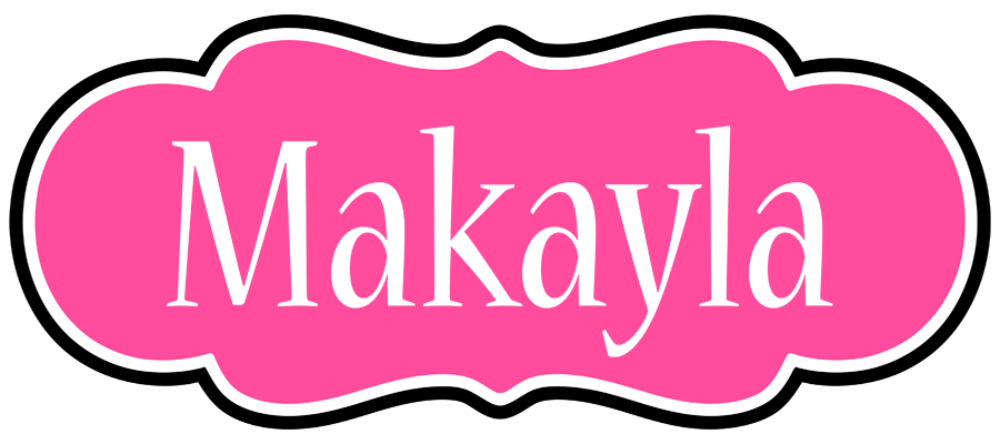 Makayla invitation logo