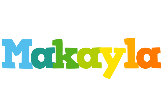 Makayla rainbows logo