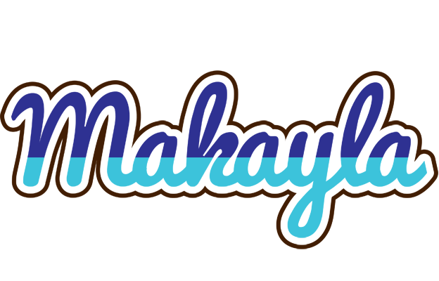 Makayla raining logo