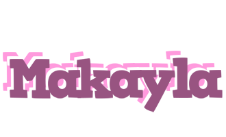 Makayla relaxing logo