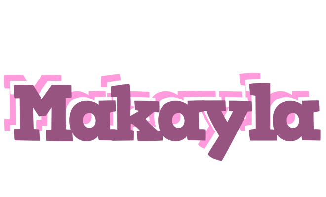 Makayla relaxing logo