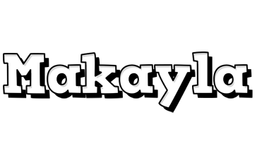 Makayla snowing logo