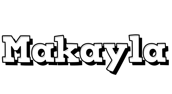 Makayla snowing logo