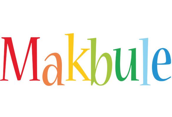 Makbule birthday logo