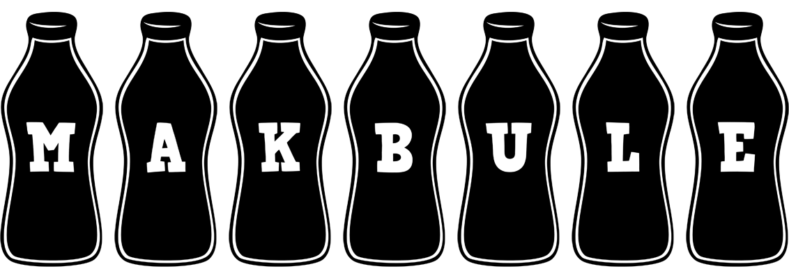 Makbule bottle logo