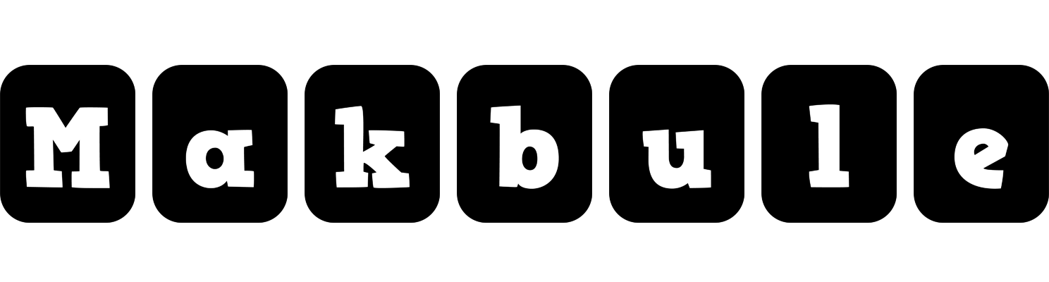 Makbule box logo