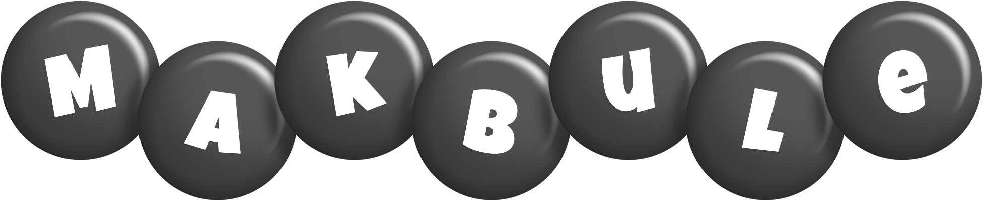 Makbule candy-black logo