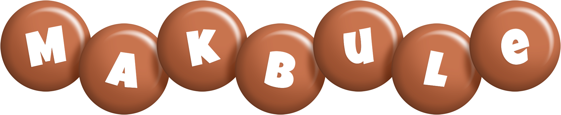 Makbule candy-brown logo