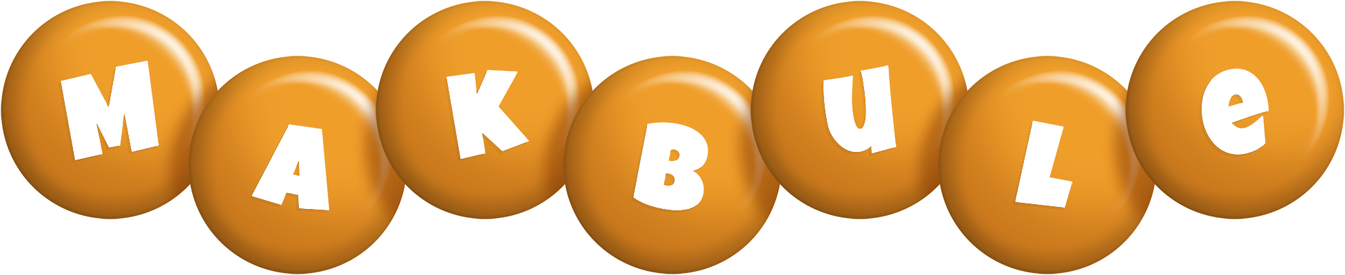 Makbule candy-orange logo