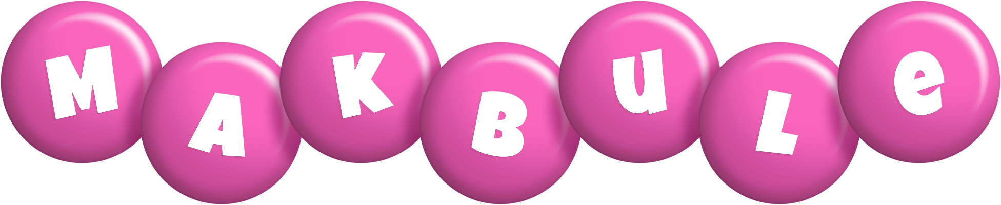 Makbule candy-pink logo