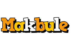 Makbule cartoon logo