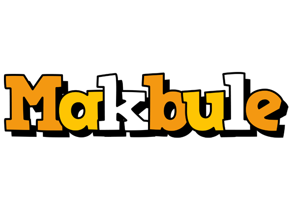 Makbule cartoon logo