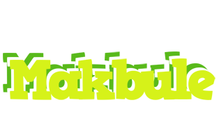 Makbule citrus logo