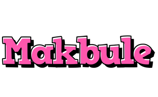 Makbule girlish logo