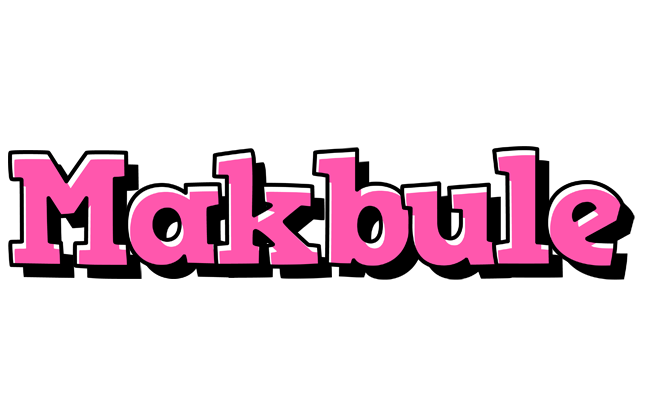 Makbule girlish logo