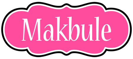 Makbule invitation logo