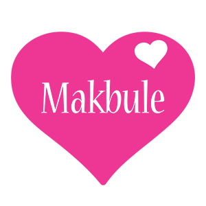 Makbule love-heart logo
