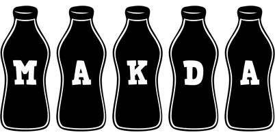 Makda bottle logo