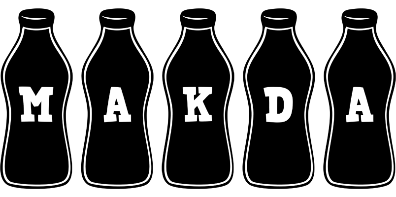 Makda bottle logo